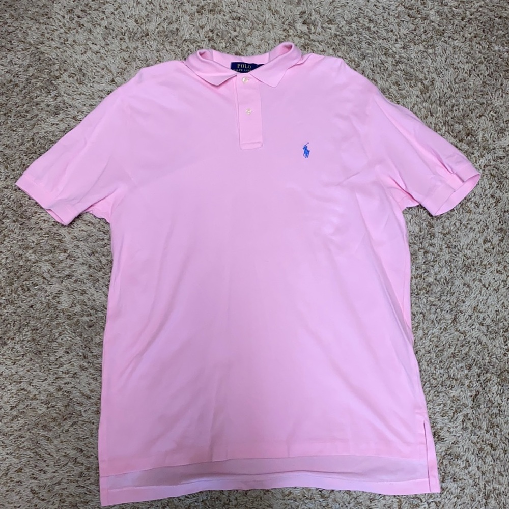 Polo pink polo